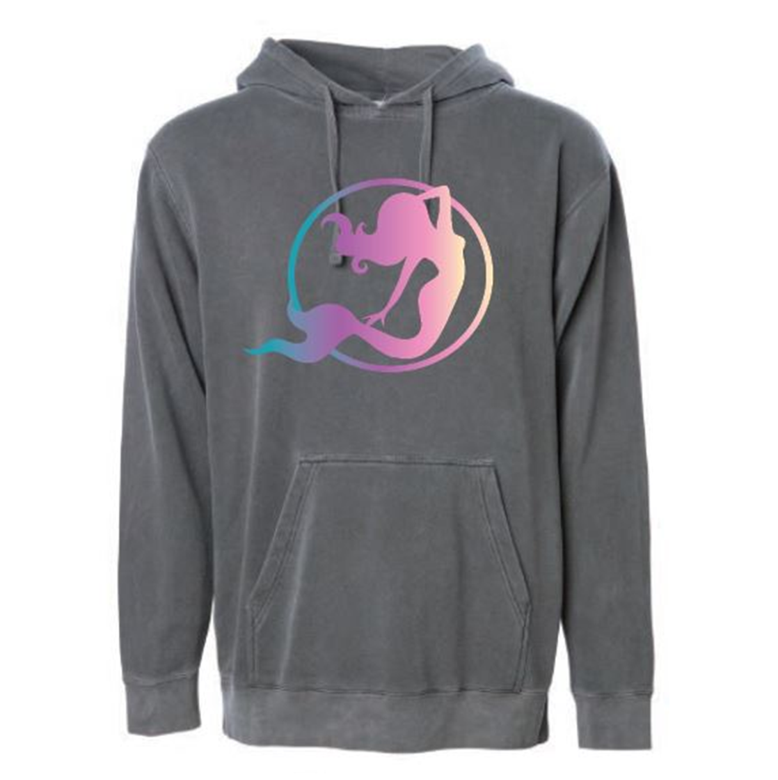 Small 🧜♀️Logo Gray Hoodie