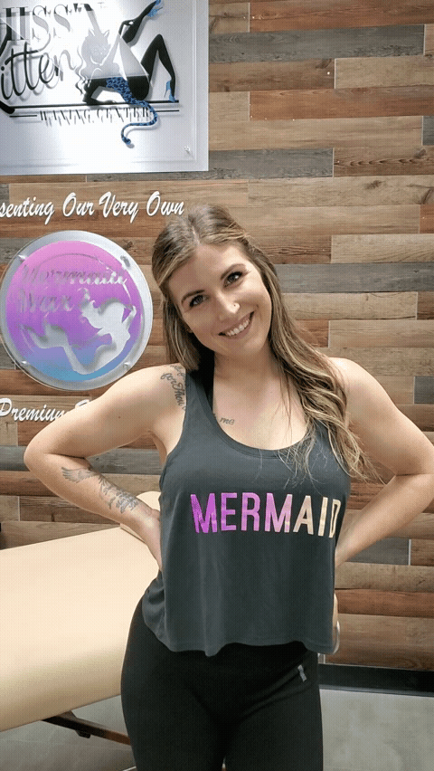 Mermaid Tank | Dark Gray
