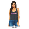 Mermaid Tank | Dark Gray "MERMAID"