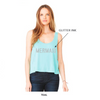 Mermaid Tank | Teal Glitter "MERMAID"