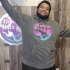 "Mermaid Wax®" Logo Gray Hoodie
