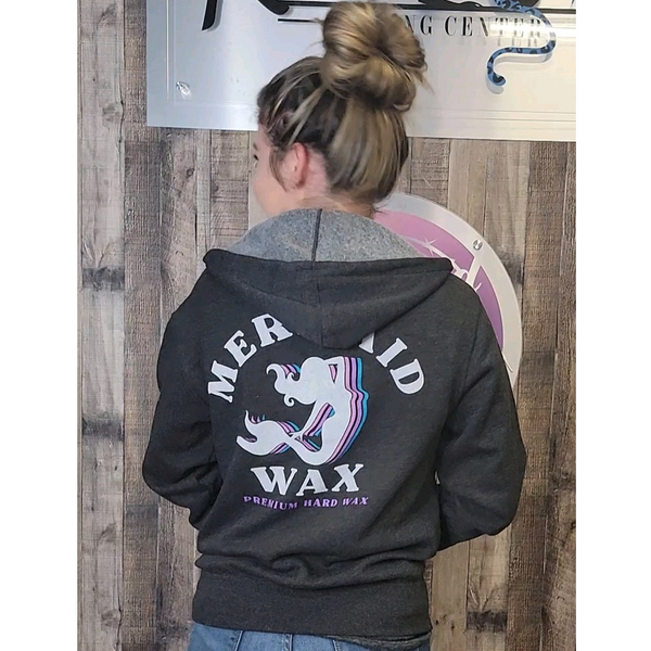 Retro Charcoal Zip Up Jacket