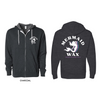 Retro Charcoal Zip Up Jacket